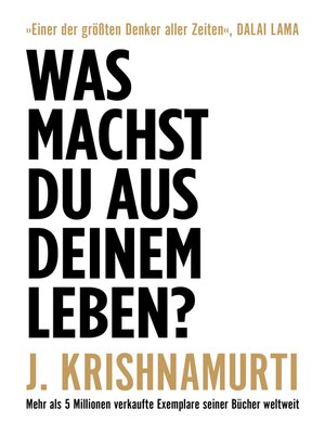 cover image of Was machst du aus deinem Leben?